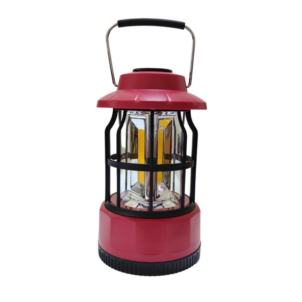 Kamp Lambası - 400 Lümen - Madfox Brand Glamping - Red - 547314 - 2