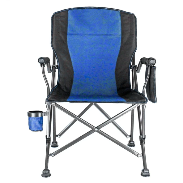 Katlanır Kamp Piknik Sandalyesi - Madfox Roxy - Mavi/Siyah - 546245 - Taşıma Çantalı - 2