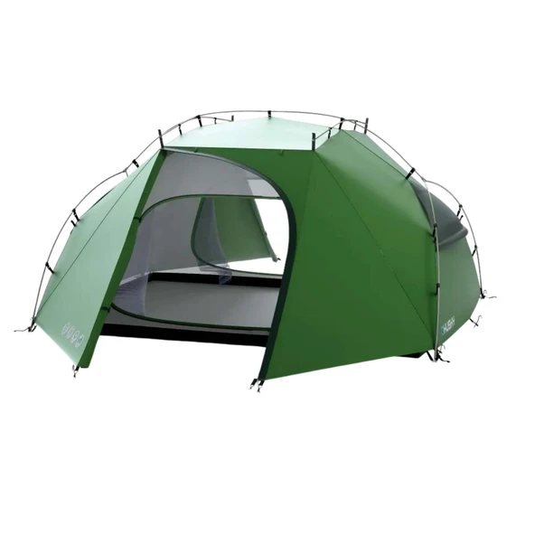 Brofur 3 Kişilik Çadır - 5 Mevsim - Yeşil - Husky - 2