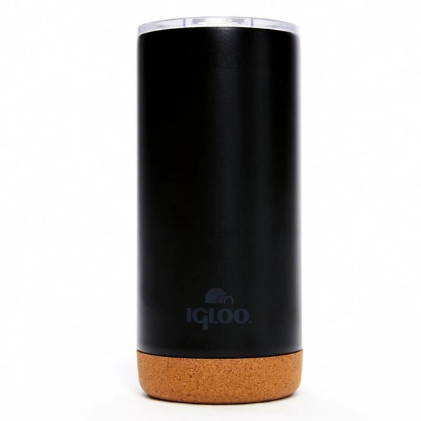 Çelik Mug Termos - Igloo - Cork - 500ml - Siyah - 205695