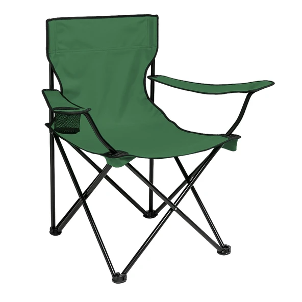 Katlanır Kamp Piknik Sandalyesi - Bardaklıklı - (DY.001) - Haki - Taşıma Çantalı ürün görseli