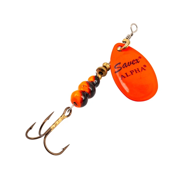 Alabalık Turna Döner Olta Kaşığı- Alpha - Fluo Orange - No:4 ürün görseli