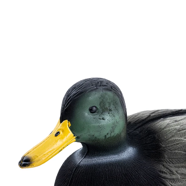 Yeşil Baş Ördek Mühresi - Tüylü - Büyük - Erkek - Yüzen Mühre - Savage - HD 007R - 5