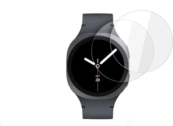 Samsung Watch 8 44mm ile Uyumlu 9H Nano Ekran Koruyucu(2 Adet)