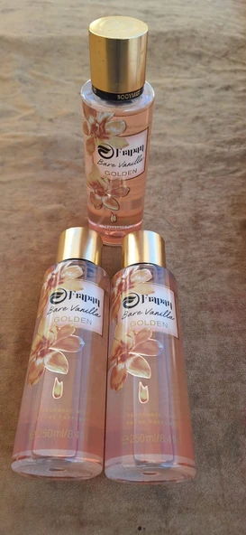 Frapan Bare Vanilla Golden Vücut Spreyi 250 ml - 3