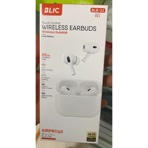 Blb32 Kablosuz Bluetooth Kulaklık  Hi-Fi Stereo Ses 5.1 Sürüm ve 20 saat bekleme ürün görseli 1