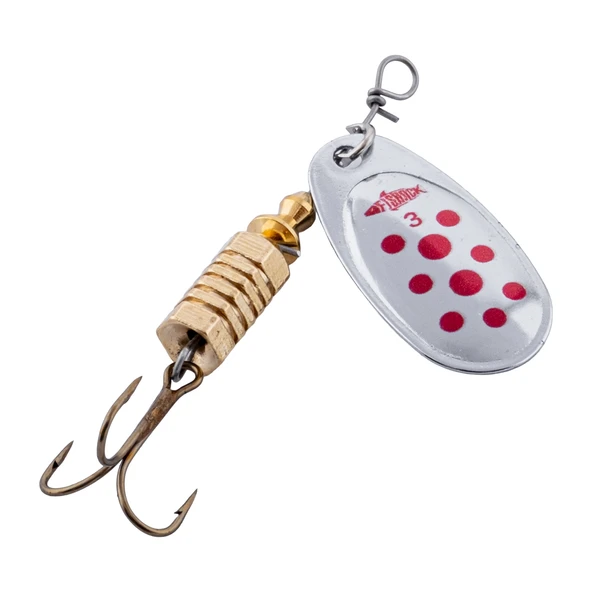 Döner Kaşık - Fishack GlideX - Silver Red - 7g - No:3 - Alabalık/Turna/Levrek Olta Kaşığı ürün görseli