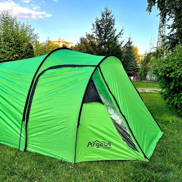 Family 4 Kişilik Çadır - Argeus - Çift Tenteli Çadır - Aile Çadırı - ARG-202 - Geniş Bagajlı - 5