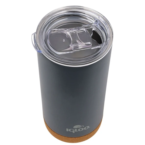 Çelik Mug Termos - Igloo - Cork - 500ml - Füme - 205695 - 3