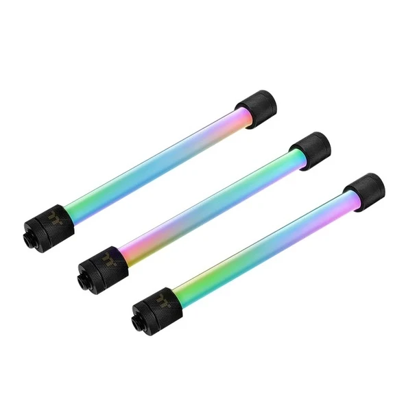 THERMALTAKE  pacific premium edition rgb sert tüp hard tube ve baglanti aparatlari 3'lü paket - 1