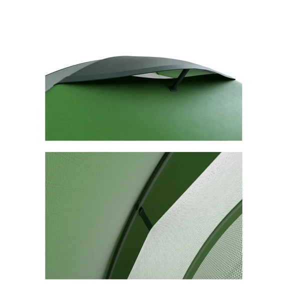 Bronder 4 Kişilik Çadır - 4 Mevsim - Yeşil - Husky - 7