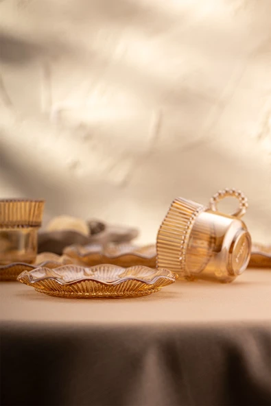 Hatrı Var Amber 80 ml 6'lı Kahve Fincanı Takımı - 7