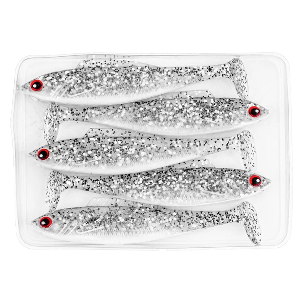 Silikon Balık - 4,5g 85mm - Fishack PredatorX - Shimmer - Resim 3