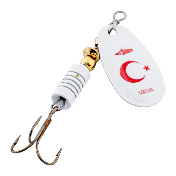 Döner Kaşık - Fishack GlideX - 100.Yıl - 7g - No:3 - Alabalık/Turna/Levrek Olta Kaşığı ürün görseli