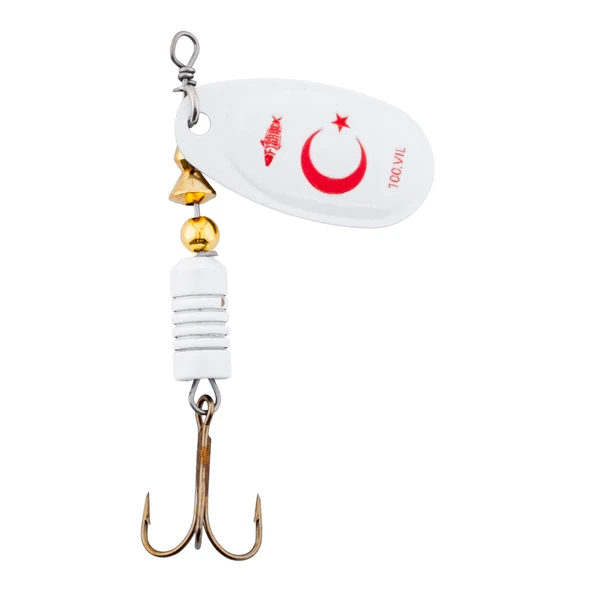 Döner Kaşık - Fishack GlideX - 100.Yıl - 7g - No:3 - Alabalık/Turna/Levrek Olta Kaşığı - Resim 2