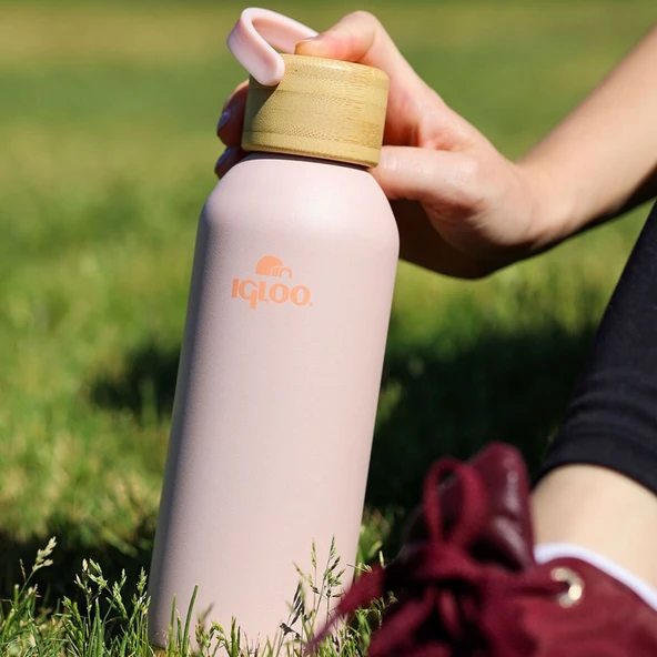 Çelik Pro Termos - Igloo - Hydrate - 500ml - Somon - 205694 - 5