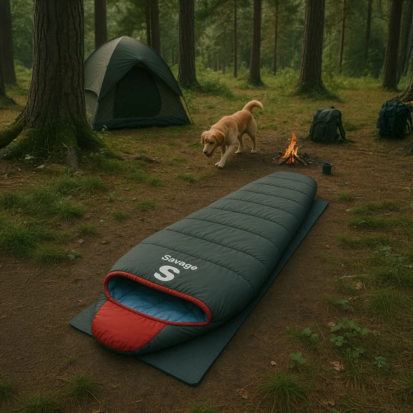 Kamp Matı - Argeus - 10mm Foam Mat - Gri - (60*190 cm) - 5