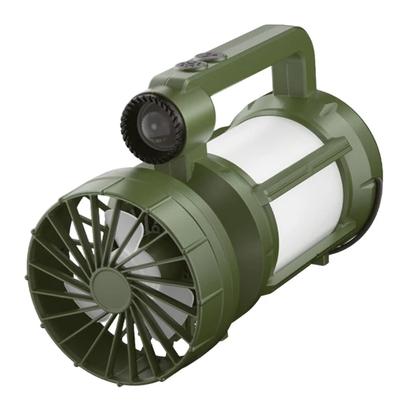 Kamp Lambası - Panther - Şarjlı - Solar - Fanlı - PT-576 - 2