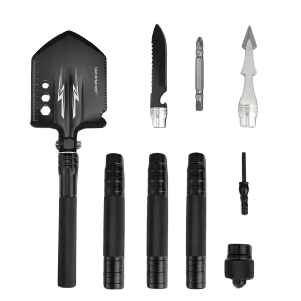 Multi Fonksiyonlu Kamp Küreği - Grand Harvest - GBC-M01 - 2