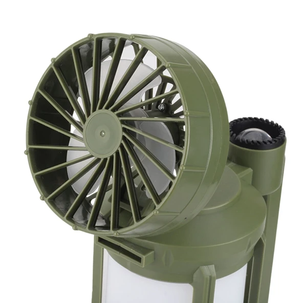 Kamp Lambası - Panther - Şarjlı - Solar - Fanlı - PT-576 - 3