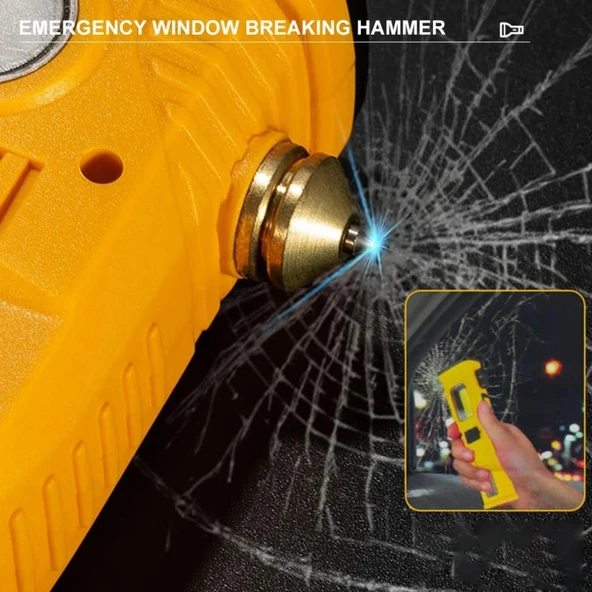 Şarj Edilebilir El Feneri - Wison - 700 Lümen - 5 Watt - LED COB - Mıknatıslı - 5