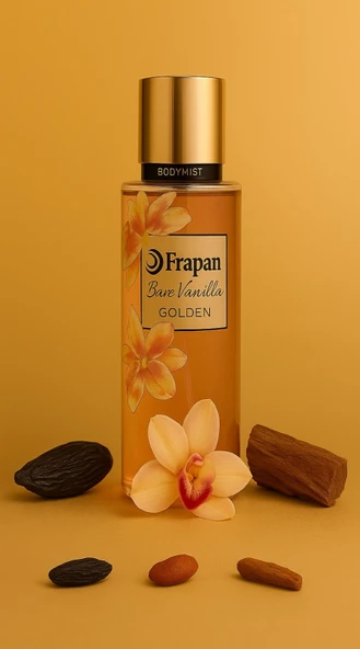Frapan Bare Vanilla Golden Vücut Spreyi 250 ml - 2