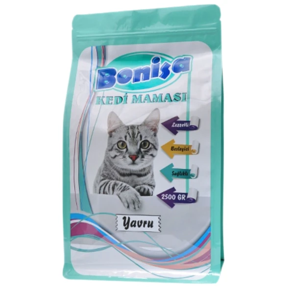 Yavru Kedi Maması - Bonisa - 2.5 Kg