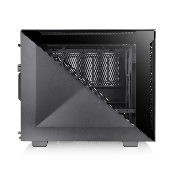 THERMALTAKE  divider 200 tg air siyah 1x200mm fan mesh panel pencereli microatx oyuncu kasasi - Resim 3
