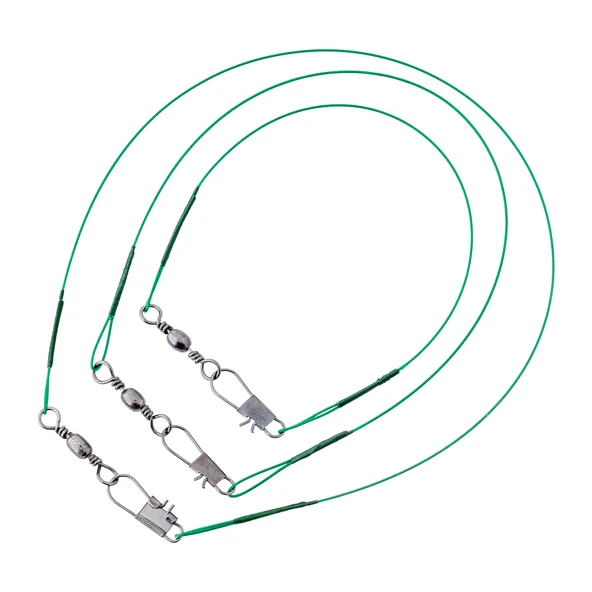 Klipsli Fırdöndülü Çelik Tel - Fishack WireX - 72'li Kartela Set - 7