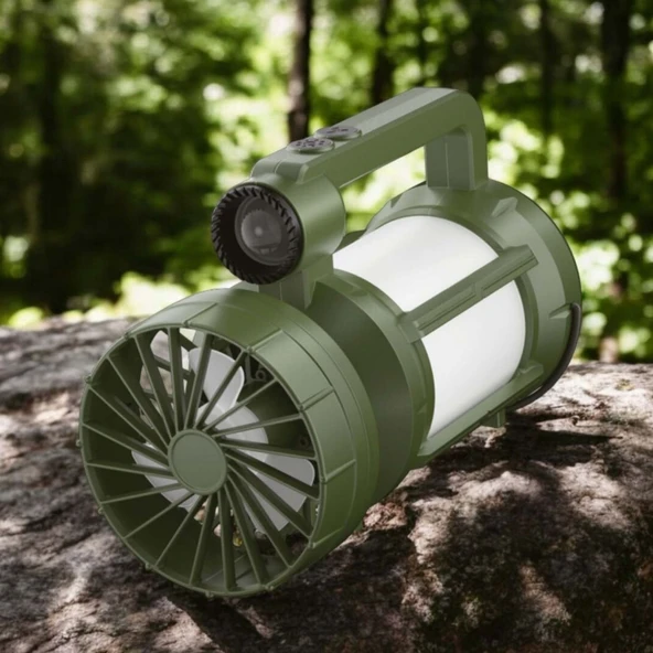 Kamp Lambası - Panther - Şarjlı - Solar - Fanlı - PT-576 - 5