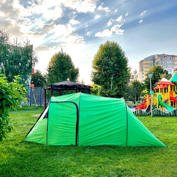Family 4 Kişilik Çadır - Argeus - Çift Tenteli Çadır - Aile Çadırı - ARG-202 - Geniş Bagajlı - 7