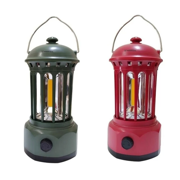 Kamp Lambası - 400 Lümen - Madfox Atmosphere Glamping - Red - 547318 - Resim 4