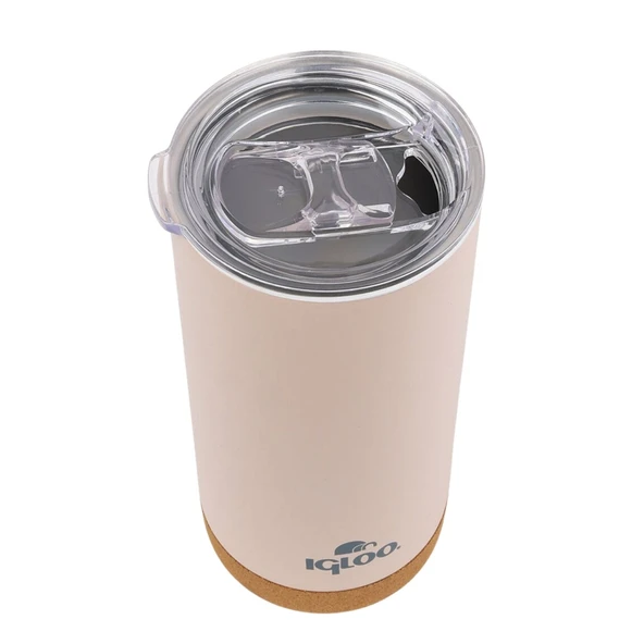 Çelik Mug Termos - Igloo - Cork - 500ml - Bej - 205695 - 3