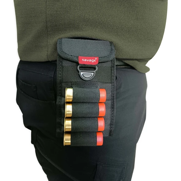 Savage Tactical Çift Taraflı Kemer Fişekliği Haki (DR.001) - Resim 8