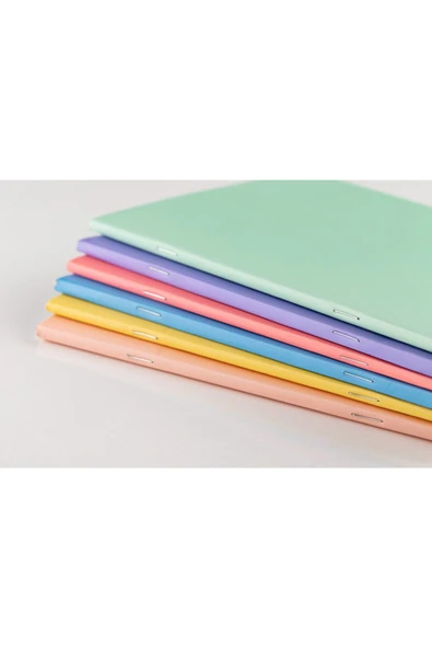 Colors A5 40 Yaprak KARELİ Karton Kapak Yeşil - 5