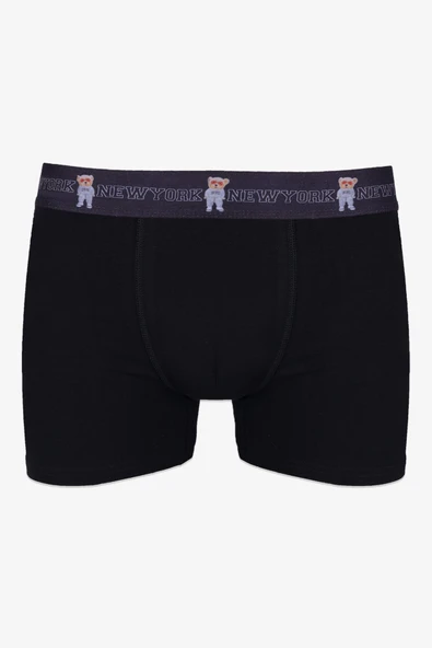 Erkek Tekli Pamuklu Boxer - 1