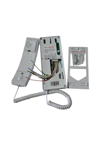 Visio VİSİO Bergama Compact Kapı Telefonu BT01C MAS UYUMLU AHİZELİ TELEFONLU ŞUBE - 3