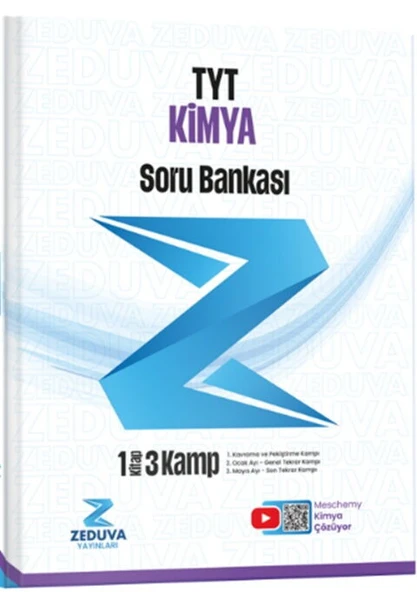Zeduva Yayınları Meschemy Kimya TYT Kimya 1 Kitap 3 Kamp Soru Bankası ürün görseli 1
