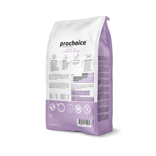 Prochoice Yavru Kediler İçin, Hipoalerjenik, Kuzu Etli Ve Pirinçli Kuru Mama 2 kg - 2