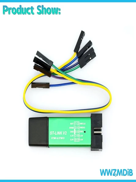 ST USB STM8 STM32 Programlayıcı USB STM8 STM32 - 5