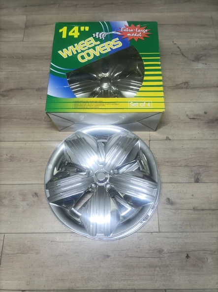 Jant kapağı Fiat Palio 14 inç ABS plastik  takım jant kapağı - Resim 2