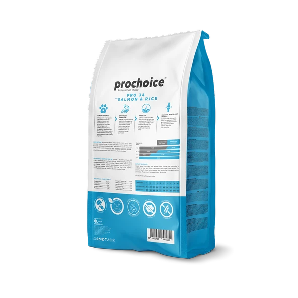 Prochoice Yetişkin Kediler İçin, Hipoalerjenik, Somon Balıklı Ve Pirinçli Kuru Mama 2 kg - 2
