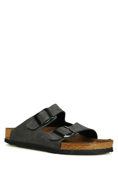 HAMMER JACK Orthopedix Haru Çift Bantlı Tokalı Rahat Unisex Terlik 503 01 - Resim 7