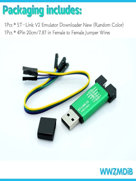 ST USB STM8 STM32 Programlayıcı USB STM8 STM32 - 2