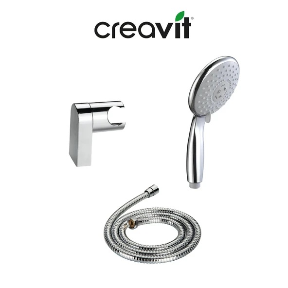 Creavit SH150 Mafsallı El Duş Seti 3F ve Liva Banyo Bataryası - 3