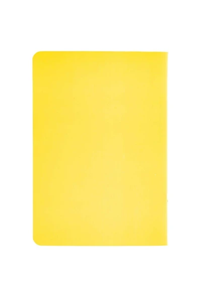 Colors A5 40 Yaprak KARELİ Karton Kapak Sarı - Resim 3