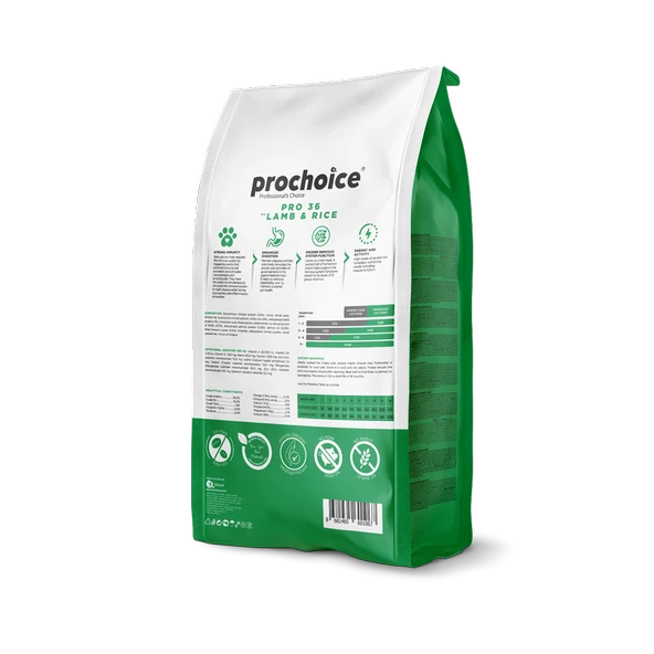 Prochoice Yetişkin Kediler İçin, Hipoalerjenik, Kuzu Etli Ve Pirinçli Kuru Mama 2 kg - 2