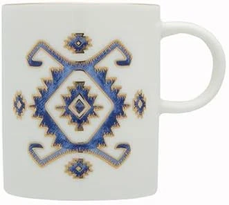 Porland Arabesque Pattern5 Porselen Kahve Seti 4 Adet - Espresso Fincanı - Arapa Türk Kahve Fincanı - 2 Fincan - 2 Adet Altlık ürün görseli