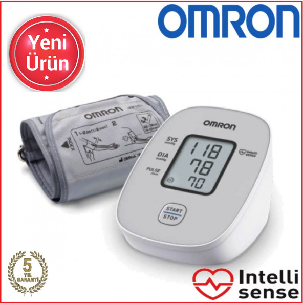 Omron M2 Basic HEM-7121J-E Intellisense Koldan Tansiyon Ölçer