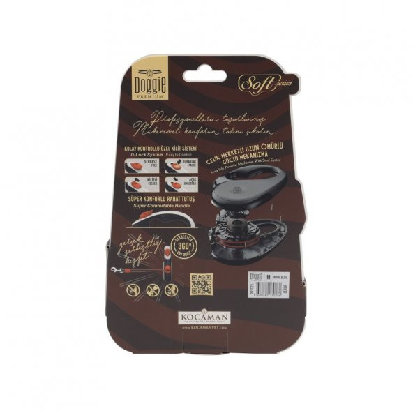 Doggie Soft Medium Otomatik Tasma 5 Metre Royal Mavi - 3